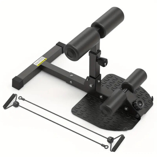 1pc Squat Training Machine - Sit-up Auxiliary Device - Black