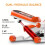 Mini Stepping Machine with Balance Training Pedal and Pull Rope 5