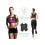18Lbs Weighted Vest - Adjustable, Solid Black 6
