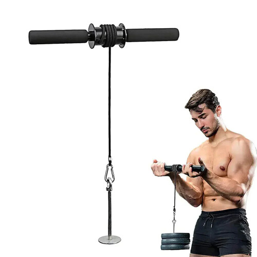 Forearm Roller Blaster: Home Gym Arm Strength Trainer 2