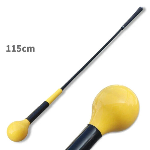 Golf Swing Practice Stick –  (115CM, Yellow) 2
