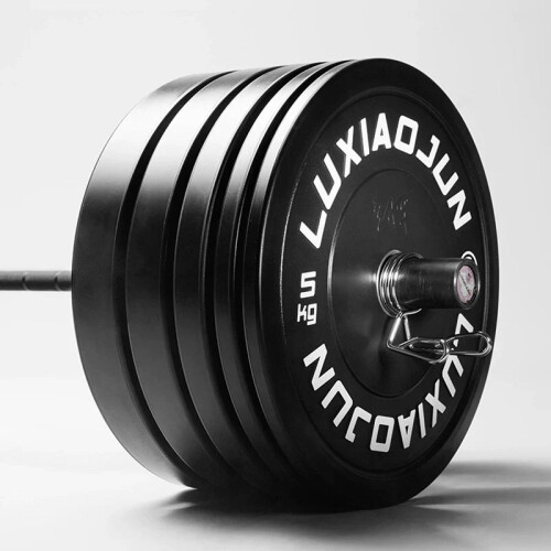 D Series Black Rubber Barbell Plates (150KG) - Weight Set 2