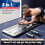 8-in-1 Ab Workout Board – Multifunctional Pilates & Core Strength Trainer(Black) 5