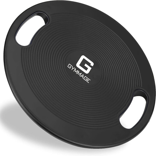 1pc Balance Board - Non-Slip Exercise Trainer(Black) 1