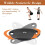 1pc Balance Board - Non-Slip Exercise Trainer(Black) 4