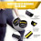 2PCS Adjustable Blood Flow Restriction Bands Yellow 6