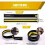 2PCS Adjustable Blood Flow Restriction Bands Yellow 5