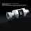 Shower Thermometer Durable Stainless Steel LED Display 1/2 Inch 6