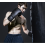 8oz PU Leather Boxing Gloves Unisex Training Gloves Black 3