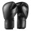 8oz PU Leather Boxing Gloves Unisex Training Gloves Black 2