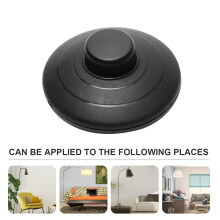 4 Pcs Floor Foot Pedal Lamp Round Lighting Lamp Round Foot