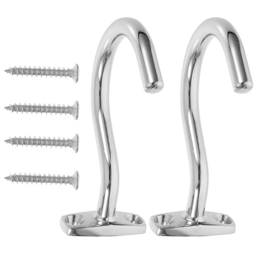 2 Sets Pool Table Hooks Snooker Rest Billiard Triangle Holder Cue