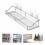 Bathroom Storage -Mounted Hanging Rack Stainless Steel Storage Shelf 7