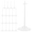 Raindrops  20 Pcs Transparent Action Figure Stand Doll Standing 10