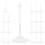 Raindrops  20 Pcs Transparent Action Figure Stand Doll Standing 1