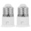 2Pièces Adaptateur Lampe E27 À B22 Pbt Simple 1