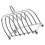 Breakfast Bread Slice Storage Rack Kitchen Countertop Silver 6
