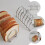 Breakfast Bread Slice Storage Rack Kitchen Countertop Silver 11