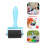 6Pcs Blue Rubber Printmaking Ink Rollers Child-Friendly Art Brayers 11