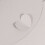 20pcs Heart-Shaped Envelope with Greeting Cards Silver 11