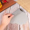 20pcs Heart-Shaped Envelope with Greeting Cards Silver 6