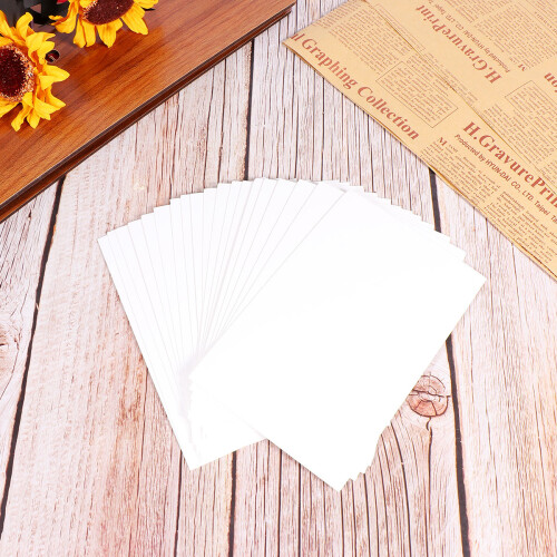 20pcs Heart-Shaped Envelope with Greeting Cards Silver 2