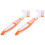 Raindrops Turtle Brush For Shell Maintenance 2pcs Nylon 4