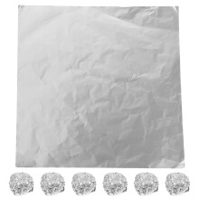 200pcs Aluminum Foil Chocolate Candy Wrappers for Food
