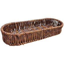 Rectangular Bread Basket Imitation Rattan Food Serving Box