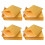 50pcs Bubble Bag Yellow Paper Waterproof For School Use 10