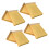50pcs Bubble Bag Yellow Paper Waterproof For School Use 8