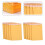 50pcs Bubble Bag Yellow Paper Waterproof For School Use 11