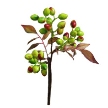 1Nepolijftak Decor Foam Groene Olijftak Voor Bloemstukken En Vaas
