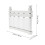 Adjustable Rectangular Closet Shelf Organizers Space Set 2