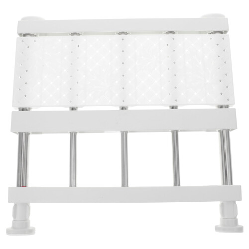Adjustable Rectangular Closet Shelf Organizers Space Set 2