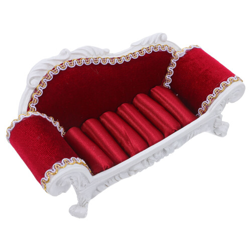 1Stroter Schmuckständer Sofa-Förmig Resin Ring Und Ohr Organizer