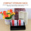 2Stk Tee Organizer Aus PVC, Kaffeebeutel Und Zubehör 8