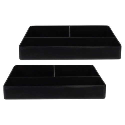 2Stk Tee Organizer Aus PVC, Kaffeebeutel Und Zubehör