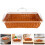 Storage Picnic Basket Natural Woven Design Multi 1set 11