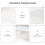 4Pcs White Waterproof Plastic Shoe Storage Boxes with Transparent Lid 9