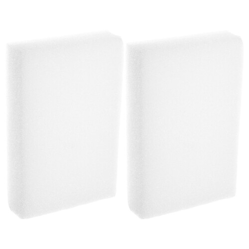 2pcs White Foam Pad Needle Felting Block for Craft Work