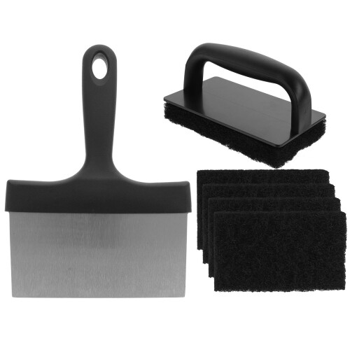 Practical Sponge Brush Set Black 1 Set 5.89x3.54x3.54in