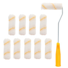 ensemble rouleaux 4 pouces avec brosse pour mur
