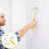 ensemble rouleaux 4 pouces avec brosse pour mur 6