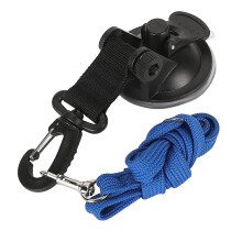 Guinzaglio da bagno per animali Blu S, 6,5 cm / 2,6 in, ventosa
