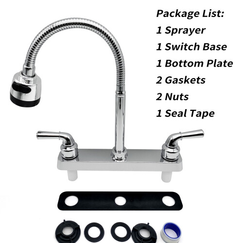 RV Faucet Replacement, RV Kitchen Sink Faucet with 1
