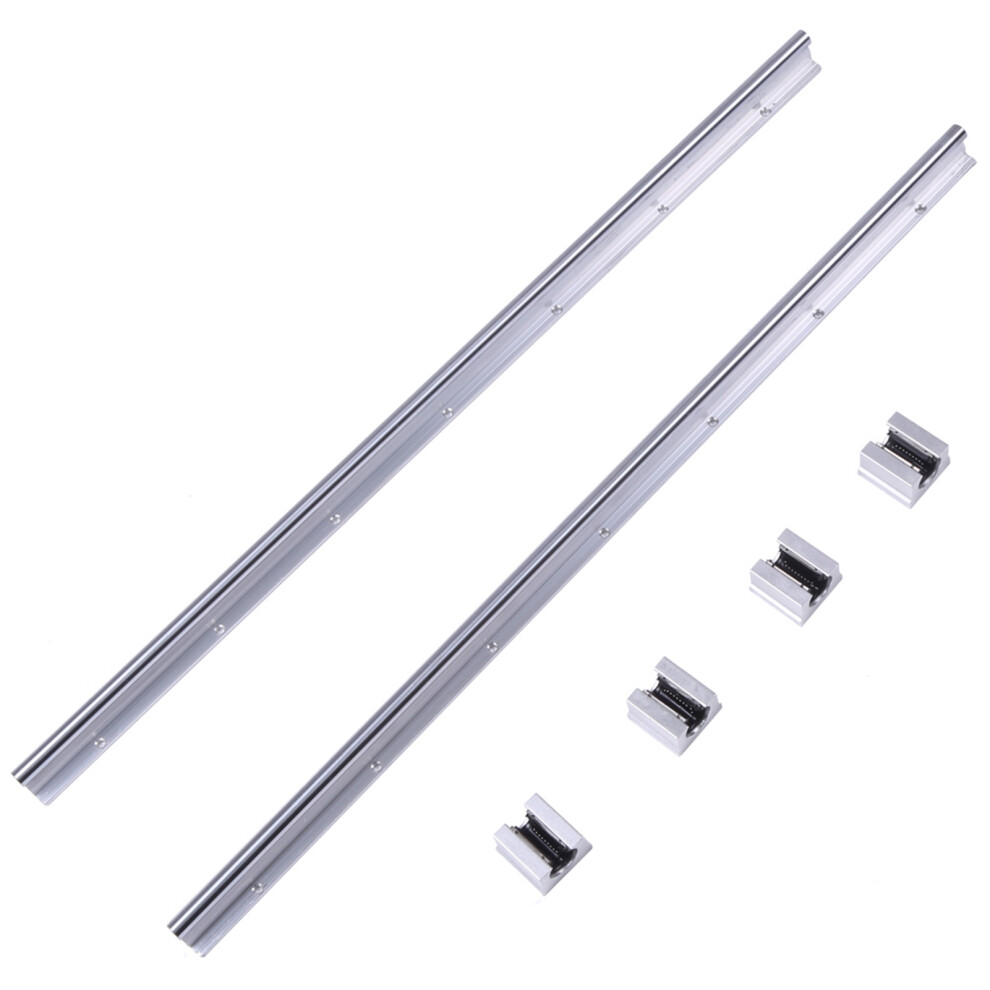 2pcs SBR12-700mm 12MM Linear Bearing Rail Slide