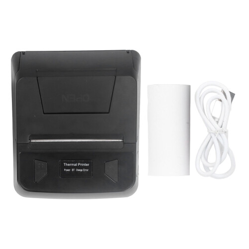 80mm Wireless Thermal Barcode Printer PT-380 USB Bluetooth 203dpi 2