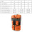 High Visibility Reflective Safety Vest Zip Pocket 7