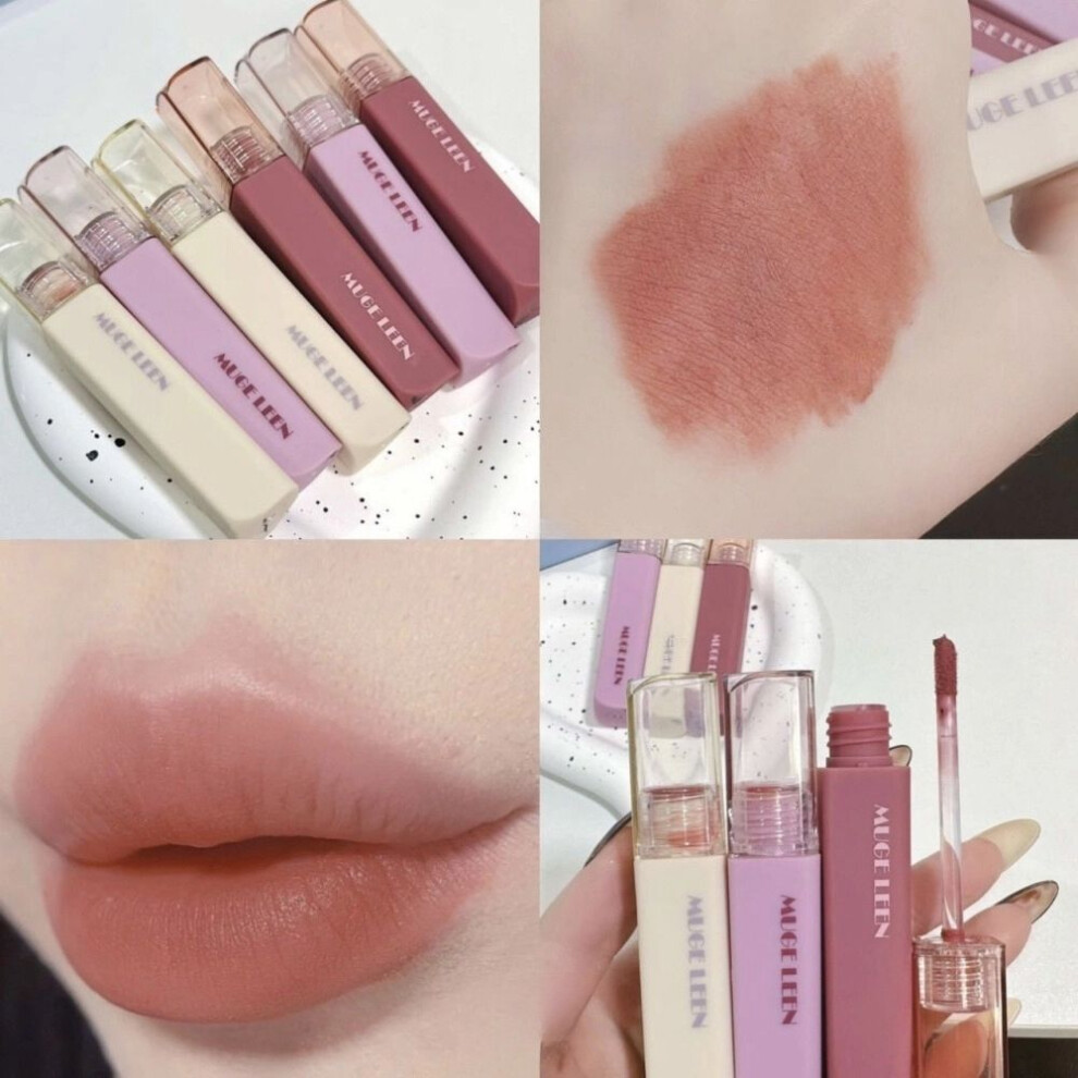 (Type#1) Mugeleen Romantic Collector Non-stick Cup Long-lasting Lip Glaze Powder Mist-image-OPC-PKG6H2R-NEW